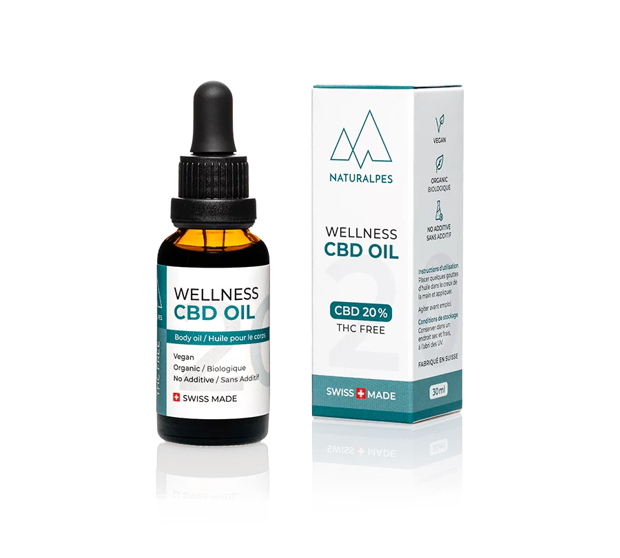 Huile CBD Wellness 20% | CBD Swiss Made