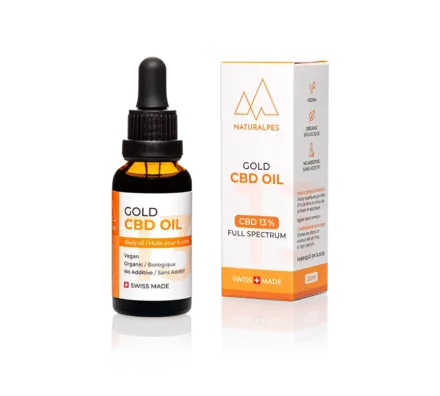 Gold CBD Öl 13%