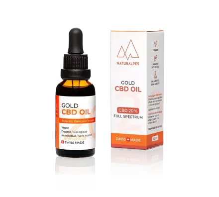 Huile CBD Gold 20%