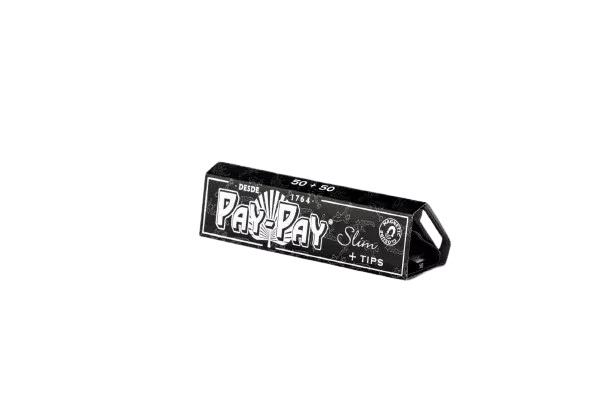 Pay Pay Black Slim & Tips Rolling Papers