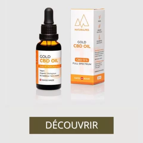 huile cbd gold 13%