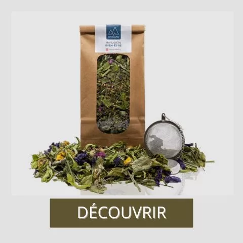infusion bien être au chanvre